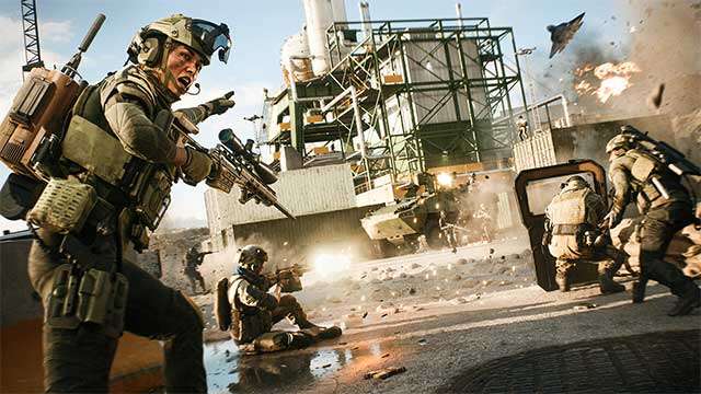 Uno screenshot pr il gameplay di Battlefield 2042