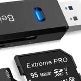 Sembra una USB, ma è un lettore SD-microSD e oggi è in offerta