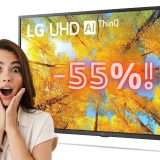 BOMBA LG Smart TV 4K UHD 55