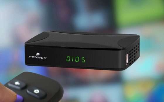 Decoder Digitale Terrestre Fenner: solo 18€ per far rinascere la TV