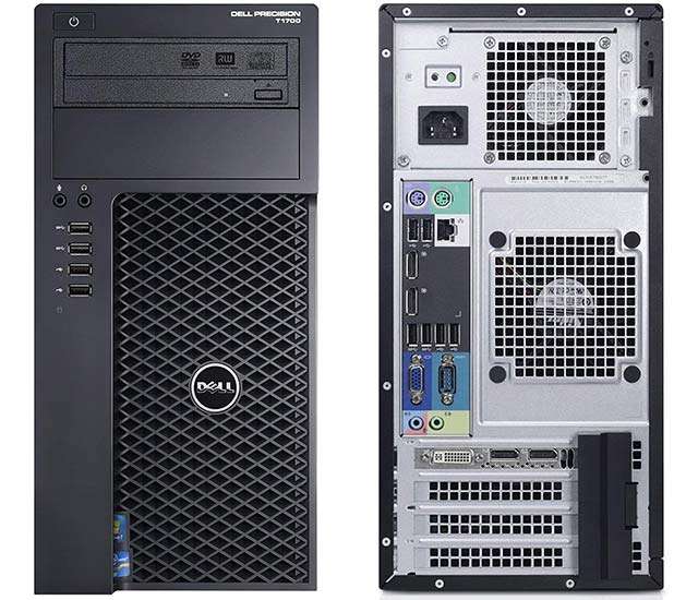 Dell Precision T1700: design e porte di connessione del PC