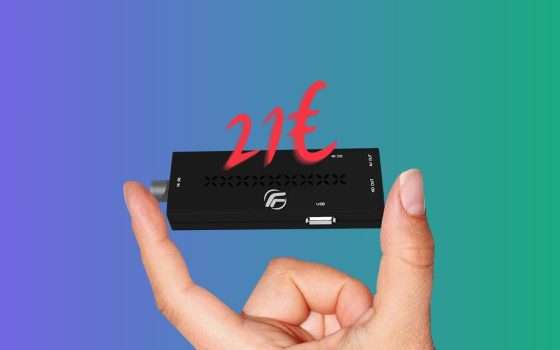 Digitale terrestre: anche Fenner ha il suo Decoder Mini Stick (21€)
