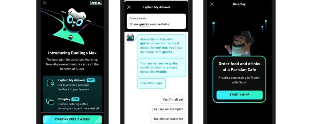 Duolingo Max AI Chatbot GPT-4
