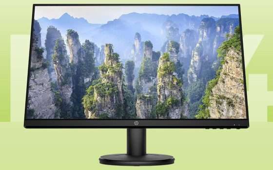 Monitor HP 24 pollici FHD a 99€: l'Offerta di Primavera