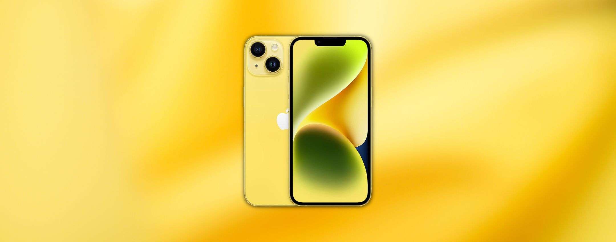 iPhone 14: in giallo e anche in offerta, risparmi più di 100 euro