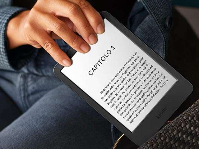Il modello 2022 dell'eBook reader Kindle