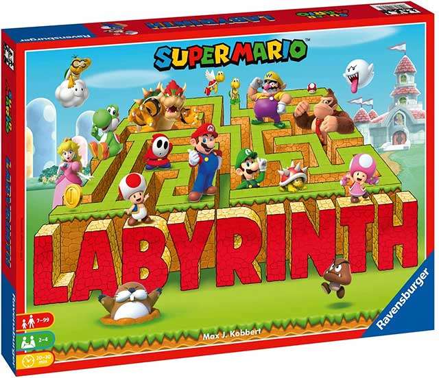 Il gioco da tavolo Labyrinth Super Mario