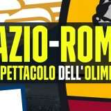 Lo spettacolo dell'Olimpico per Lazio-Roma