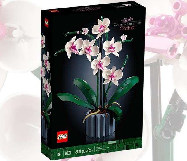 Il set LEGO Icons Botanical 10311: Orchidea