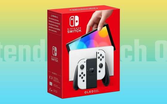 Nintendo Switch OLED (White) è al prezzo minimo