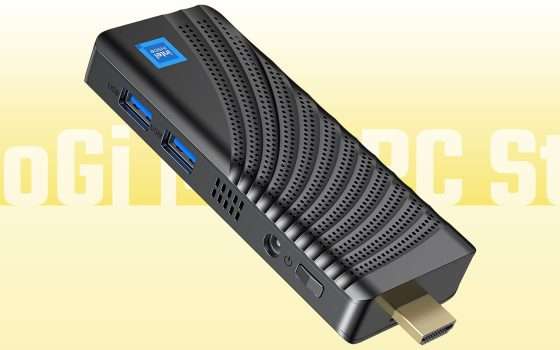 NiPoGi T6 Pro: coupon -50€ per il Mini PC Stick con W11