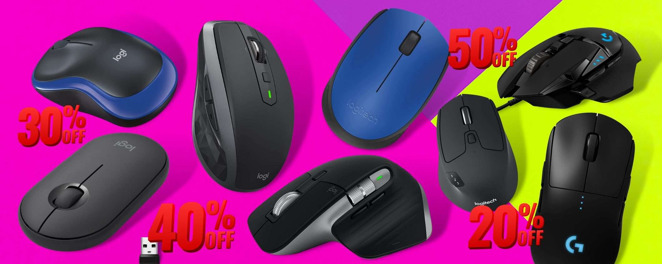 I mouse Logitech da non perdere nelle Offerte di Primavera Amazon