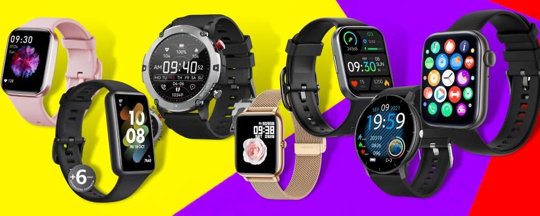 Svelati i top smartwatch low-cost su Amazon: Offerte di Primavera