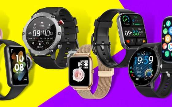 Svelati i top smartwatch low-cost su Amazon: Offerte di Primavera