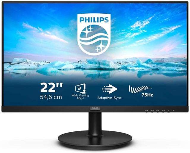 Il monitor Philips 222V8LA a soli 81 euro