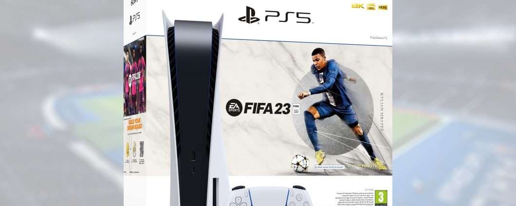 PS5+FIFA 23: il bundle è in sconto, ma per poco