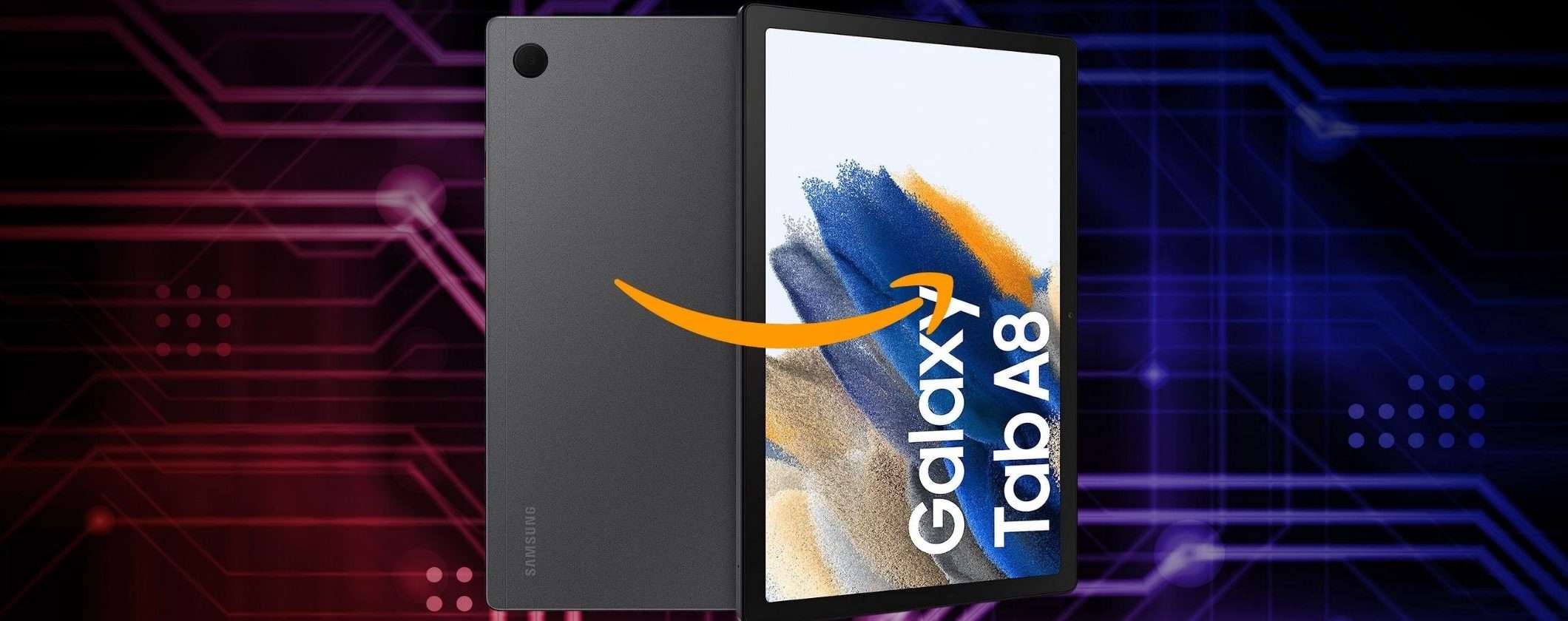 Samsung Galaxy Tab A8: potente e funzionale, tuo a soli 194€