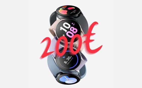 Samsung Galaxy Watch5 a soli 200€: un SOGNO su Amazon