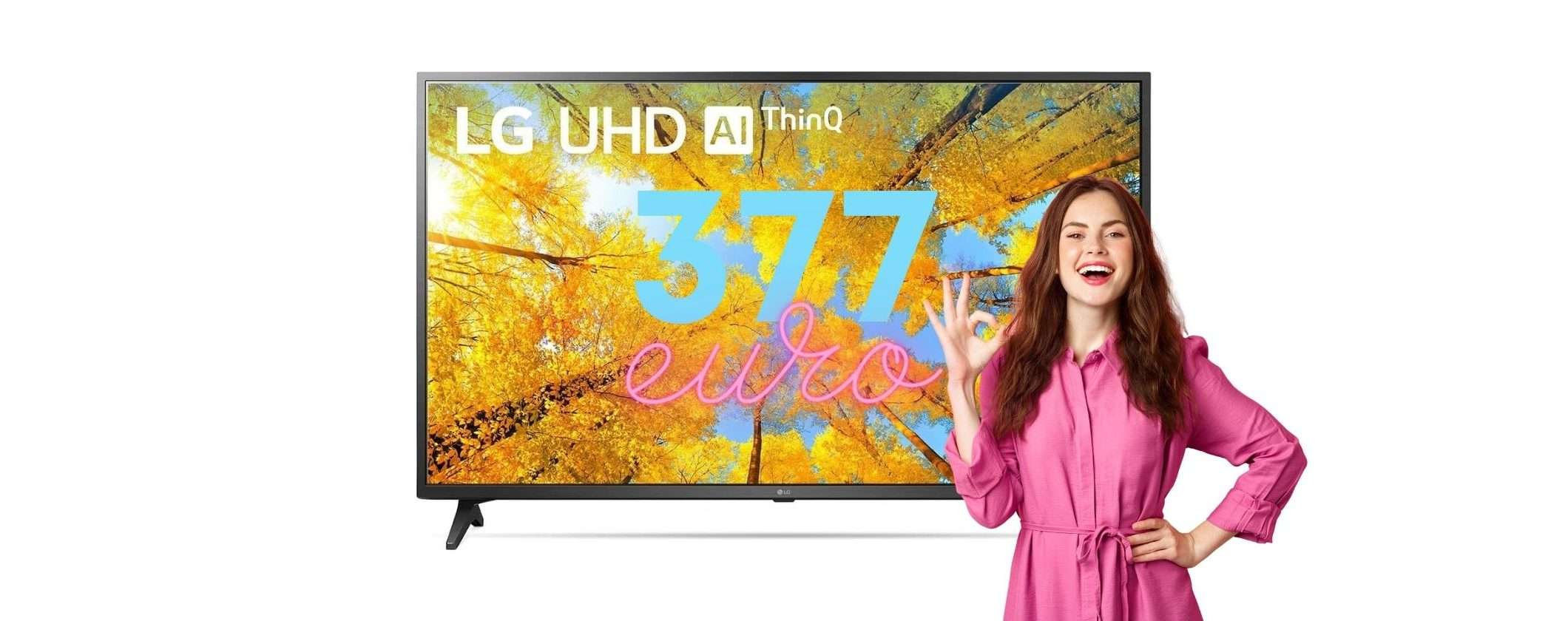 Smart TV LG UHD 4K da 55