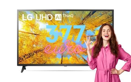 Smart TV LG UHD 4K da 55