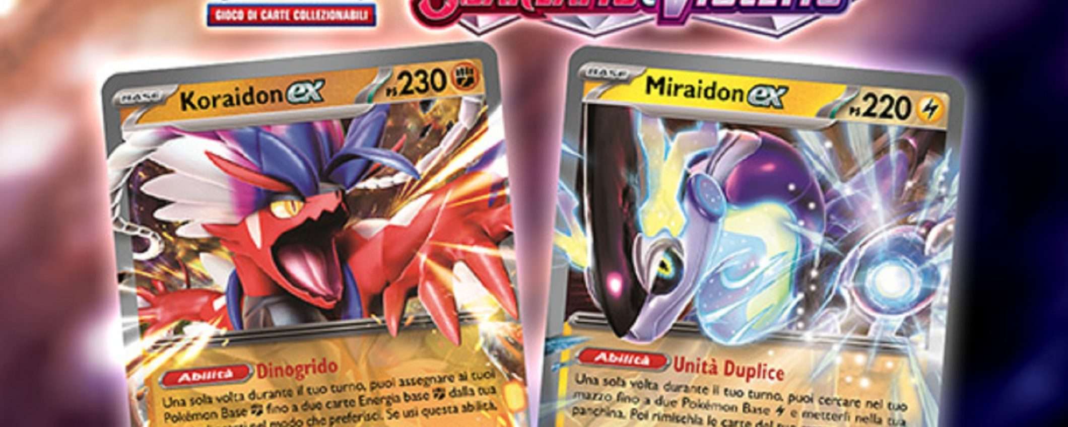 Carte Pokémon Violetto e Scarlatto: eBay apre i preordini e li sconta del 10%