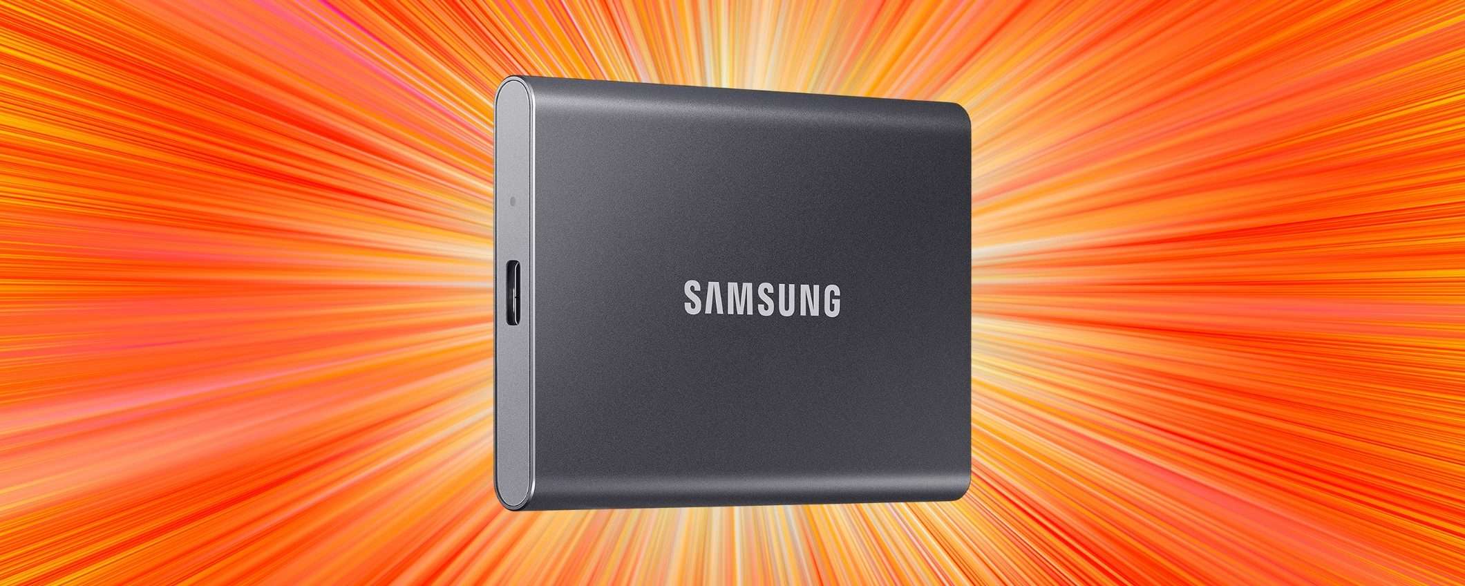 SSD Samsung, qualità e velocità assicurate: 1 TB da amare (-60%)