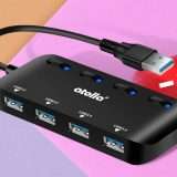 Hub USB 4 in 1 con interruttori, una svolta per il tuo PC (-25%))