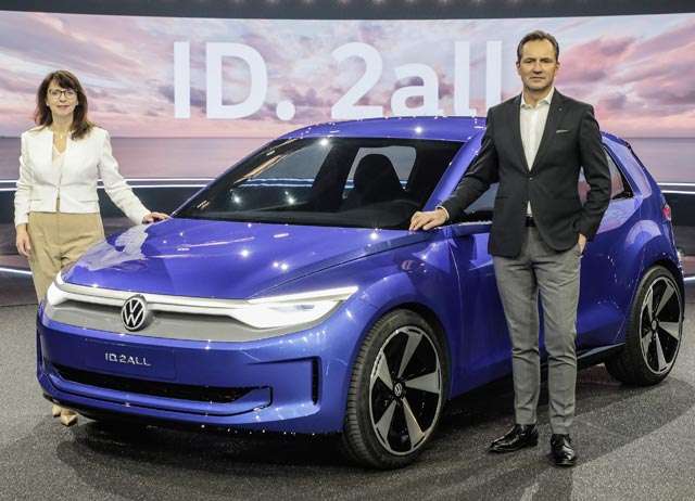 Il concept di auto elettrica Volkswagen ID 2all