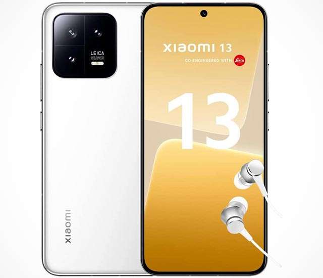 Lo smartphone Xiaomi 13 nella colorazione White