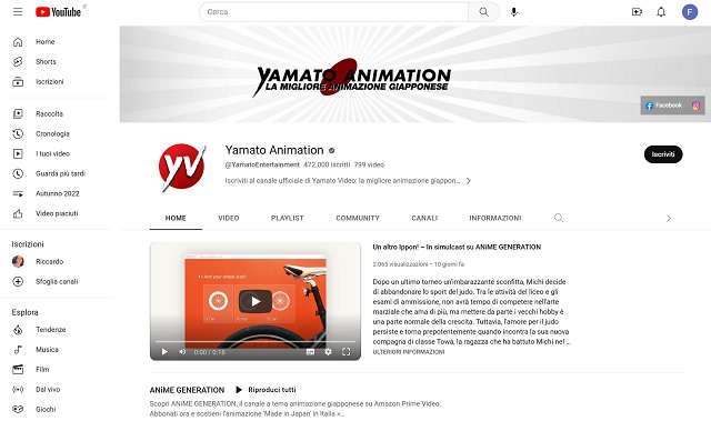 yamato animation youtube