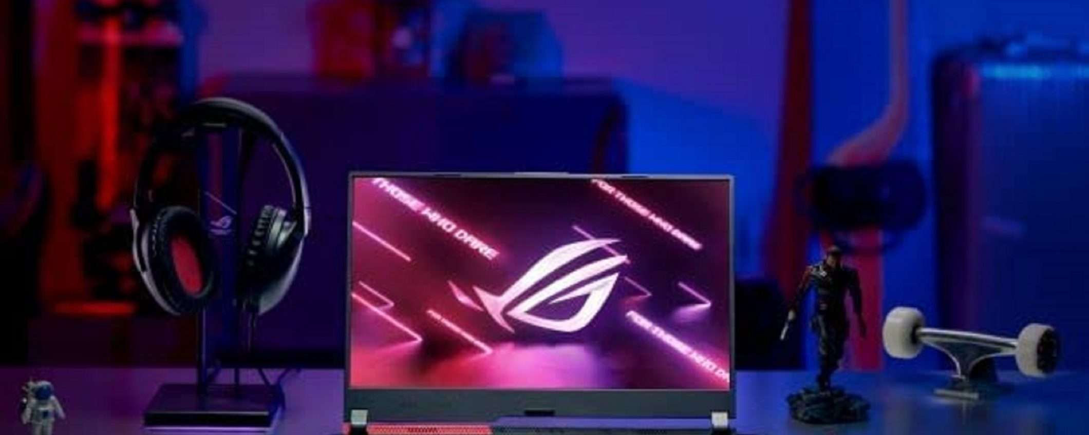 Asus ROG Strix G15: AMD Ryzen 7, 16/1000GB e NVIDIA GeForce RTX 3060 a 400€ in meno