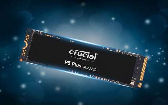 SSD Crucial P5 Plus da 2TB scontata di ben 190€ su Amazon: AFFRETTATEVI!