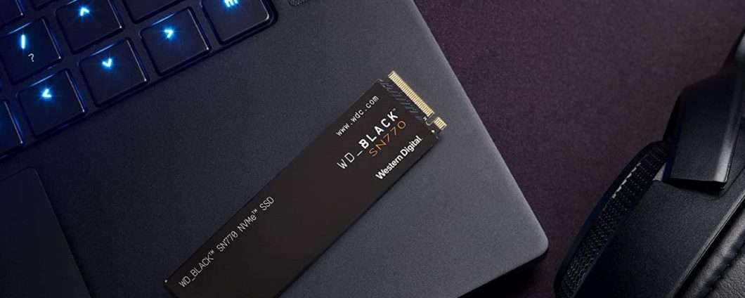 SSD NVMe WD_BLACK da 1TB al prezzo ASSURDO di 57€
