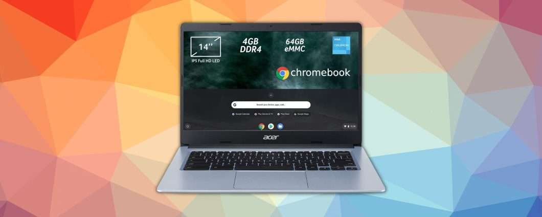 L'economico Chromebook di Acer torna in offerta su Amazon