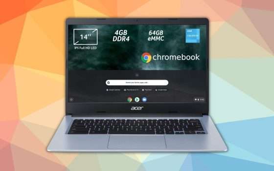 L'economico Chromebook di Acer torna in offerta su Amazon
