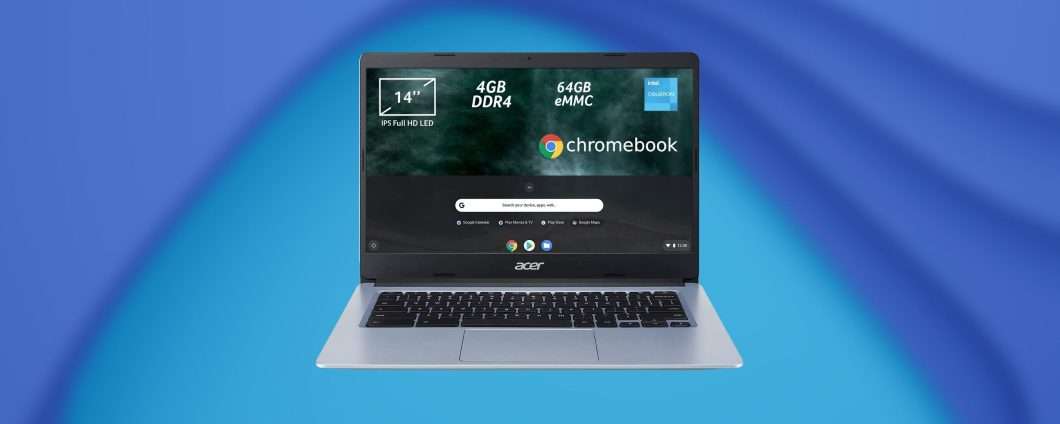 Un Chromebook per Pasqua: la sorpresa è di Amazon con questo sconto