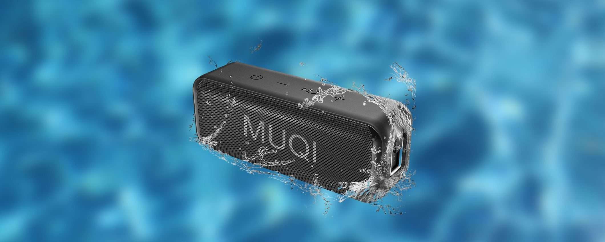 Altoparlante bluetooth impermeabile a prezzo SBRICIOLATO su Amazon