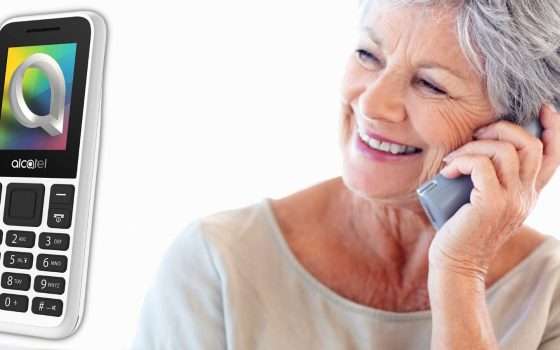 Cellulare per anziani o secondo telefono: questo Alcatel è perfetto