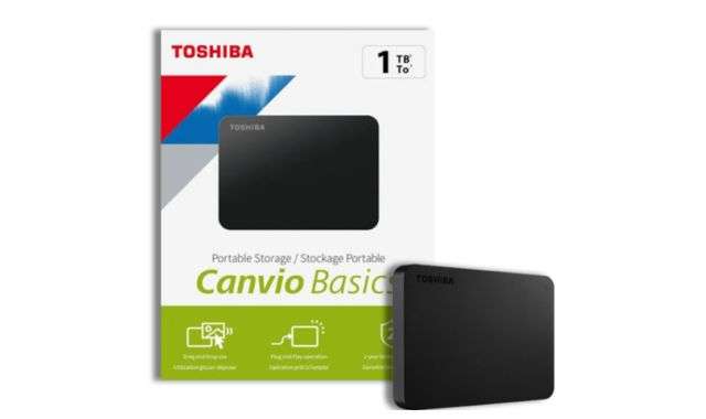 Hard Disk Toshiba Canvio Basics 1TB