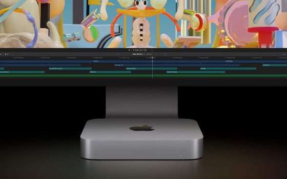 Mac Mini (2023) con Apple M2 e 8/256GB di memoria scontato di 110€ su Amazon