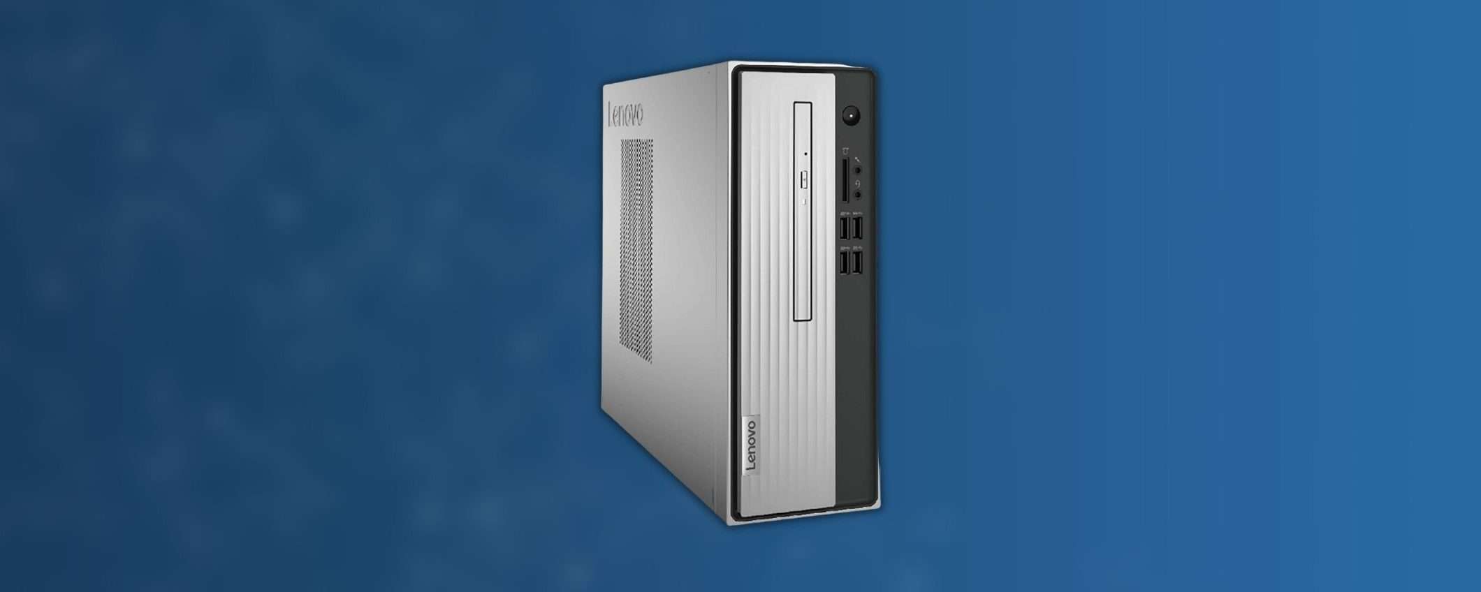 Lenovo IdeaCentre 3: PC con Ryzen 5, 8GB RAM e SSD 512GB in sconto