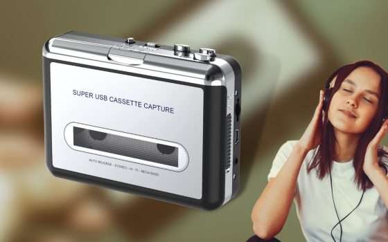 Recupera le tue vecchie audiocassette con questo incredibile lettore