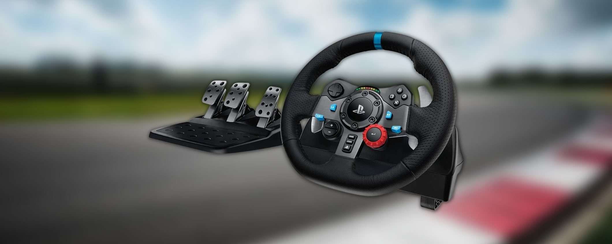 Logitech G29, il volante più amato, è in SUPER SCONTO su Amazon
