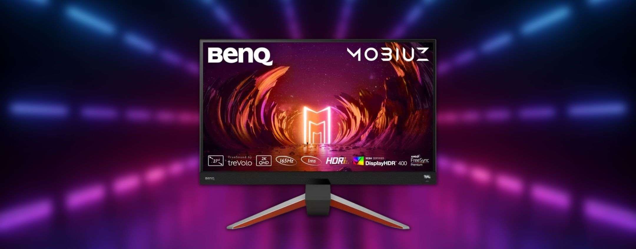 Il monitor da gaming 27" IPS QHD 165Hz che costa meno di quanto pensi
