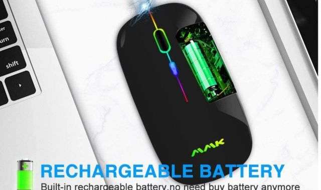 Mouse batteria ricaricabile