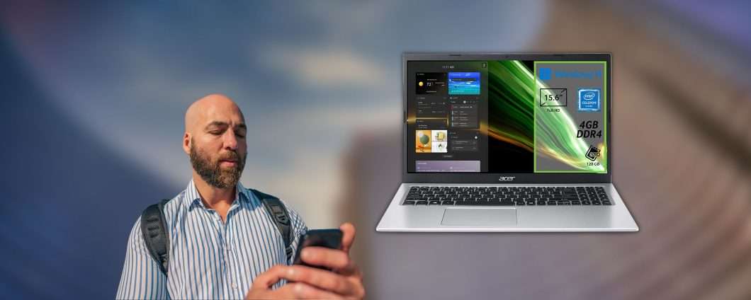 Acer Aspire 1: il notebook ultraleggero a meno di 300 euro su Amazon