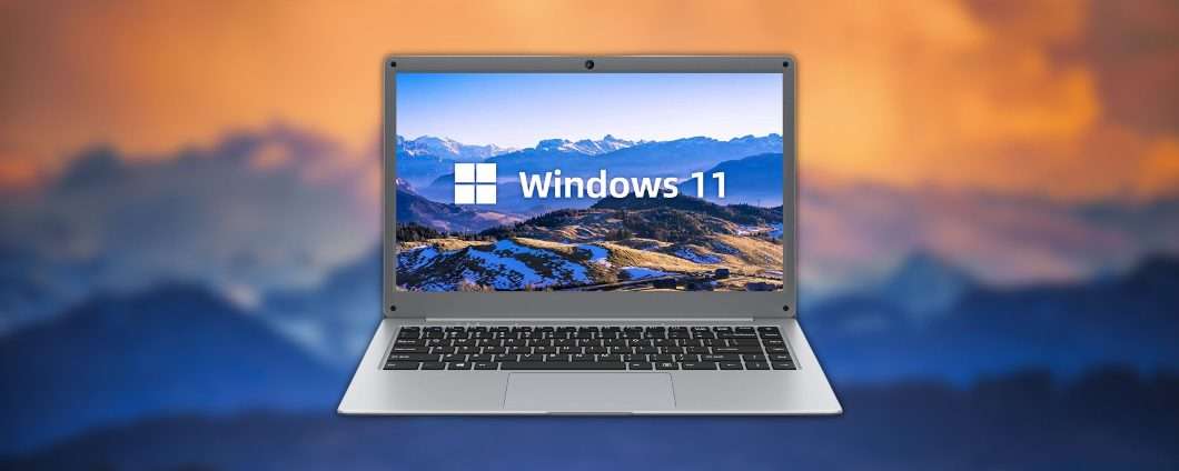 Notebook Windows 11 con SSD 256 GB e RAM 12 GB a soli 289,99 euro su Amazon