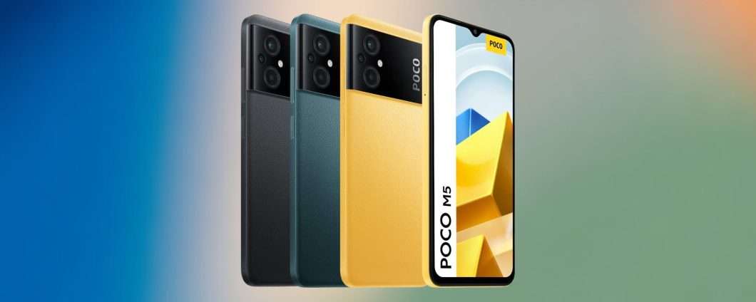 POCO M5: lo smartphone che fa tutto a meno di 150 euro su Amazon