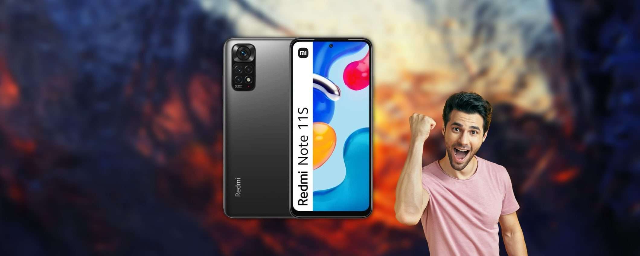 Redmi Note 11S: lo smartphone con fotocamera da 108 MP a meno di 200€ su Amazon