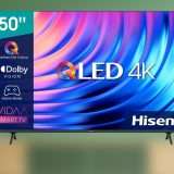 Hisense QLED 4K da 50 pollici a soli 359,99 euro su Amazon